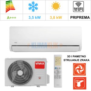 VIVAX H+ Design 3,5 kW -BIJELA