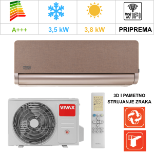 VIVAX H+ Design 5,3 kW -GOLD
